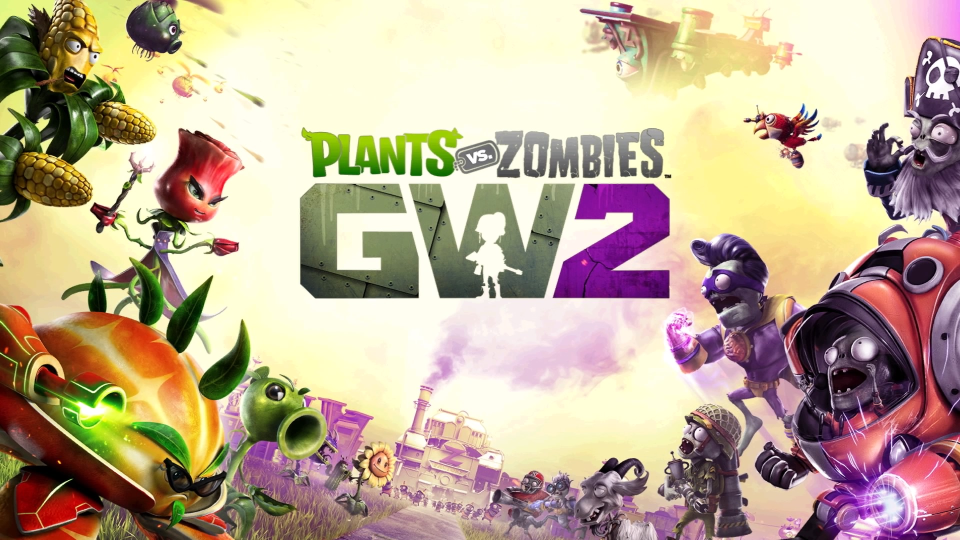 plants vs zombies garden warfare 2 characters power