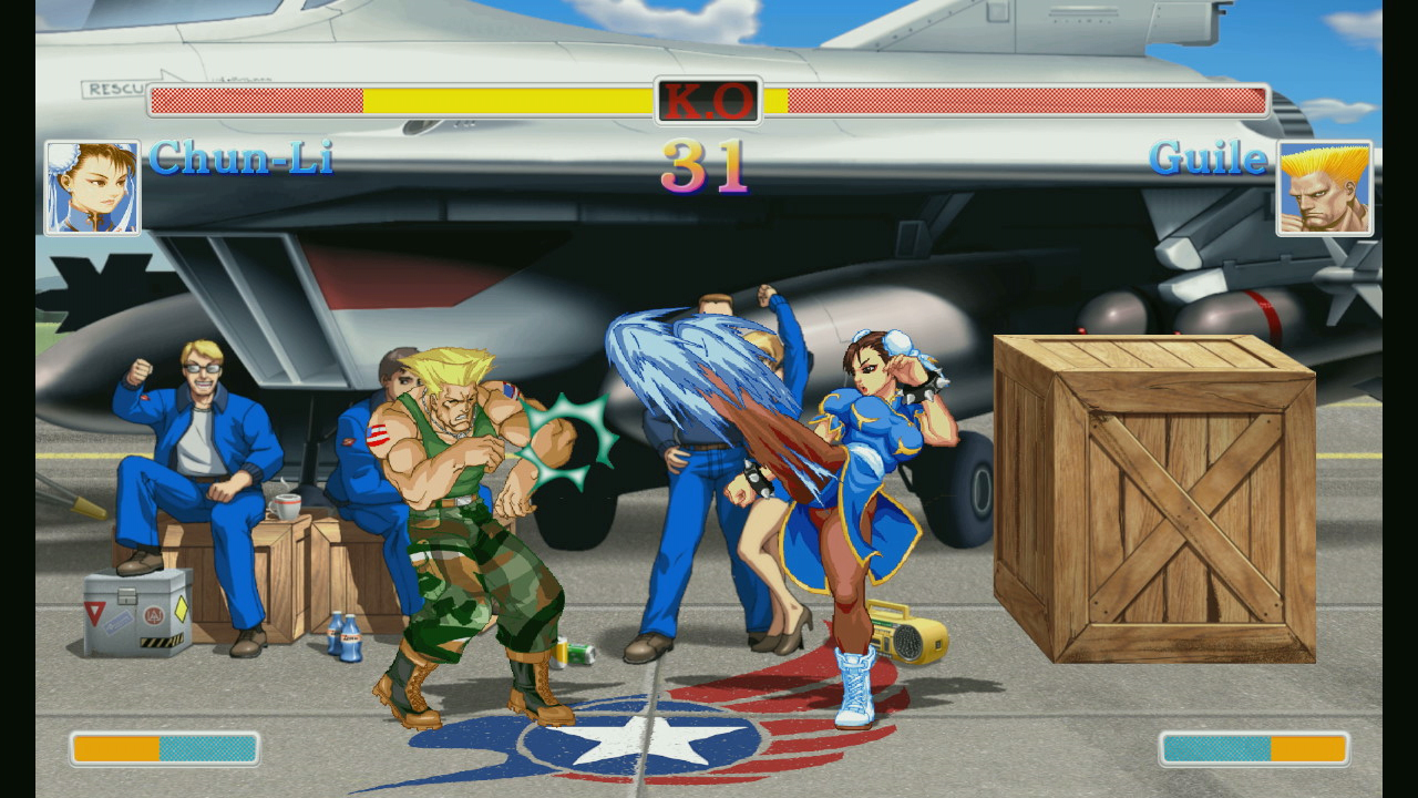 NS Ultra Street Fighter II: The Final Challengers - Guile 
