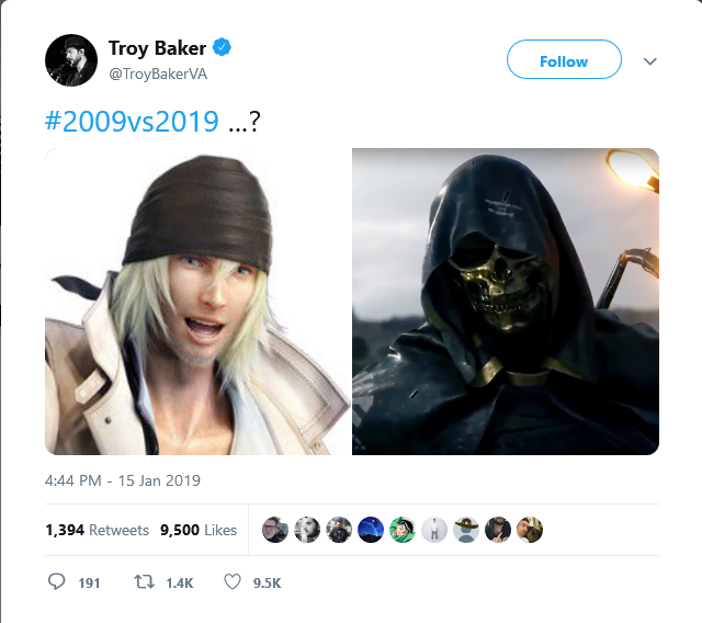 Troy Baker sugere Death Stranding para 2019