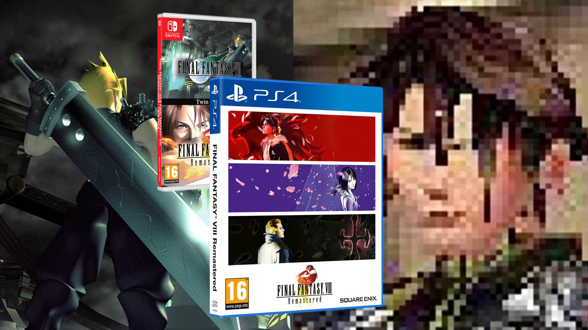  Final Fantasy VII and Final Fantasy VIII Remastered