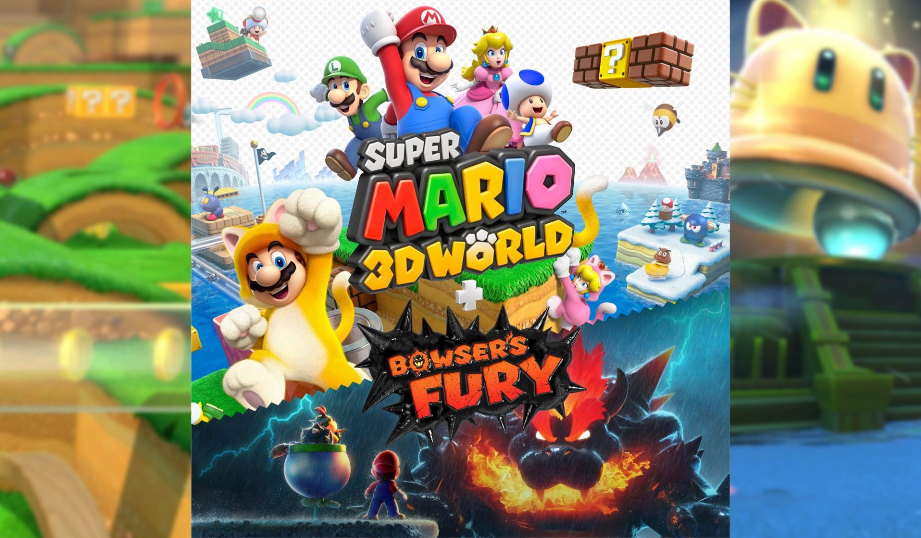 Super Mario 3D World + Bowser's Fury para Switch terá multiplayer