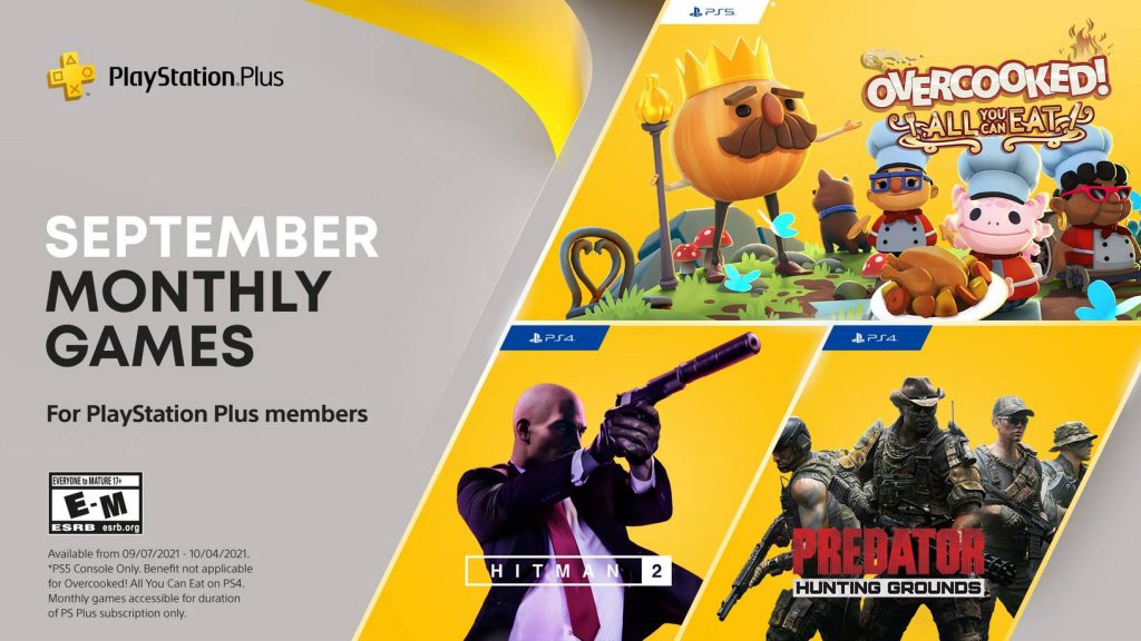 September's PlayStation Plus Games Have Been Revealed