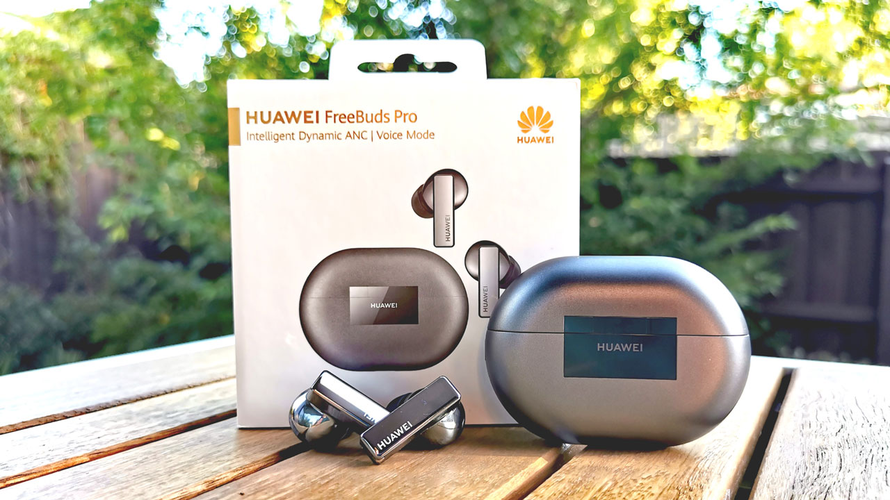 Huawei FreeBuds Pro Active Noise Cancellation Earbuds - Silver Frost