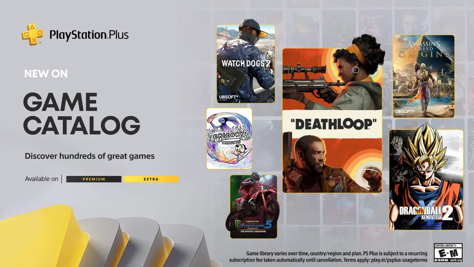 PlayStation Plus Extra and Deluxe Game Lineup Announced 