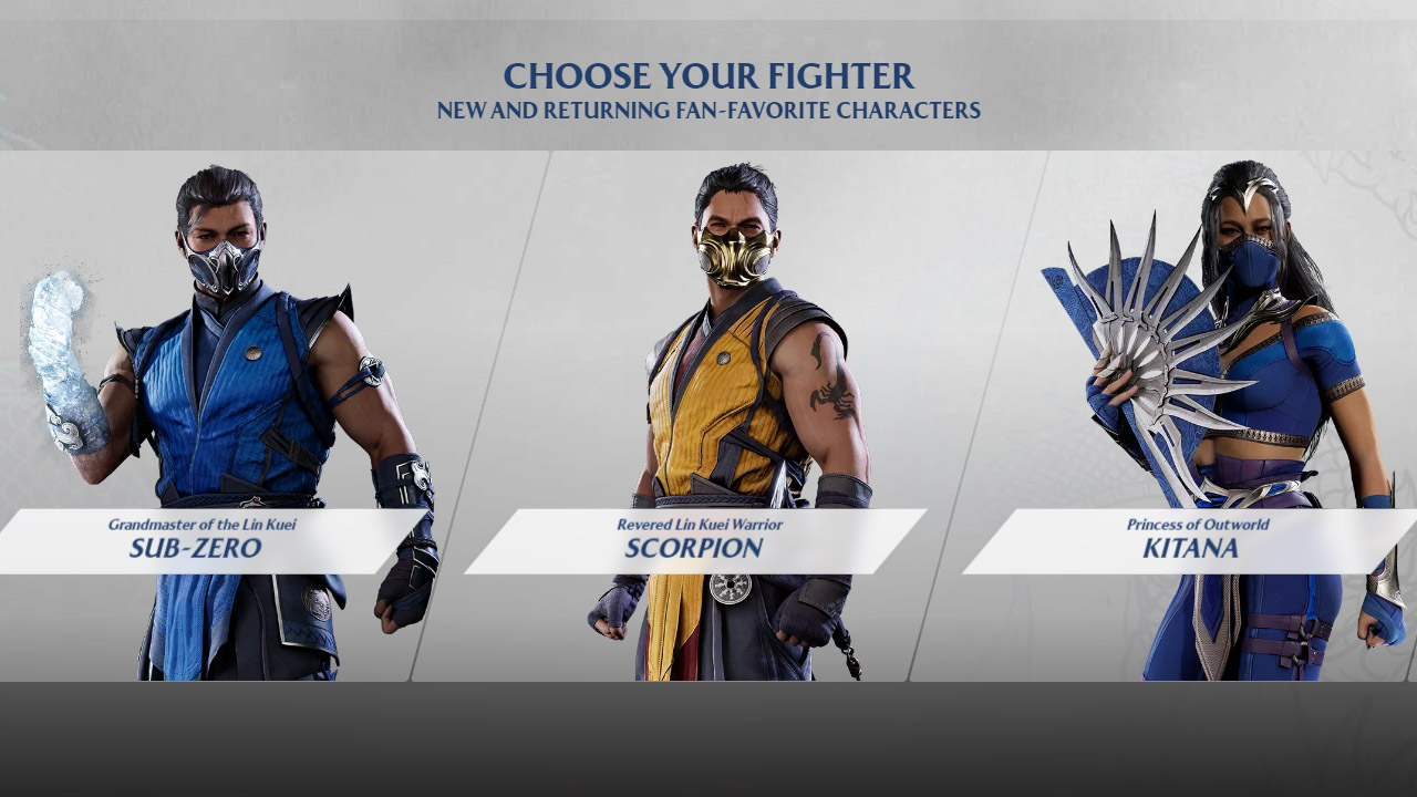 Mortal Kombat 2] Sub-Zero is the only returning character that can
